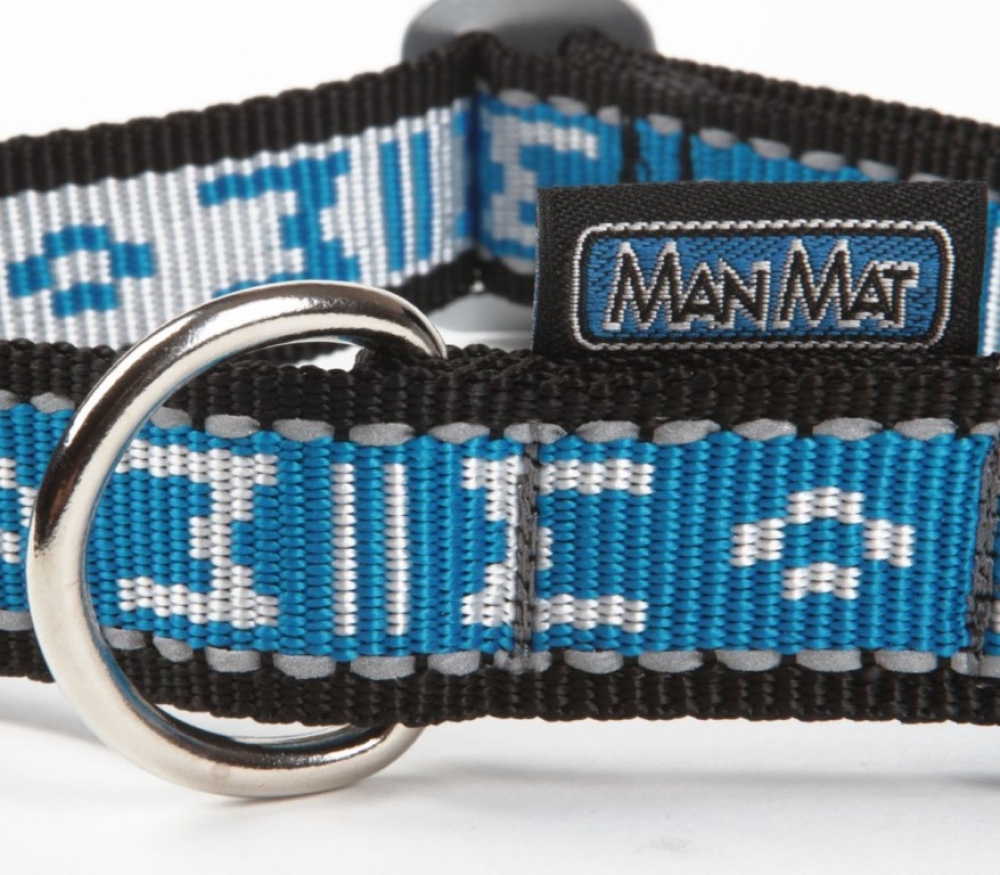 ManMat Halsband Standard 000301 blau-grau _03