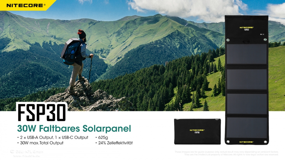 Nitecore Solarpanel FSP30 - 30W 000330_06