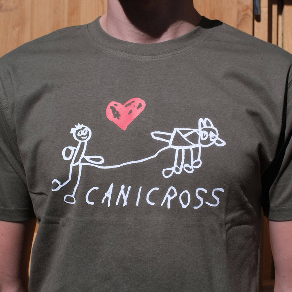 Simply Outside Canicross T-Shirt Lillit Grau