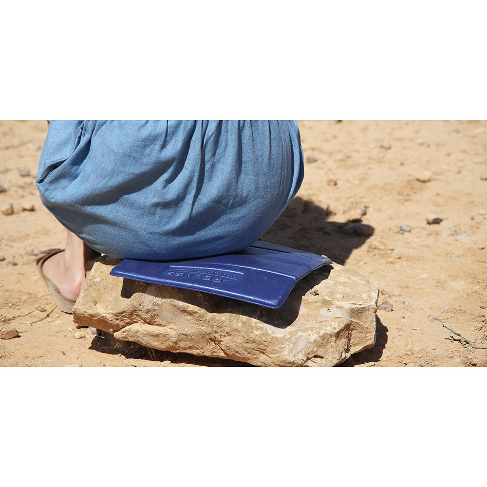 BasicNature folding seat cushion 000352_blue 04