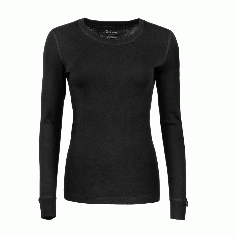 ANAR Damen Merinowolle-Unterhemd lang I Simply Outside