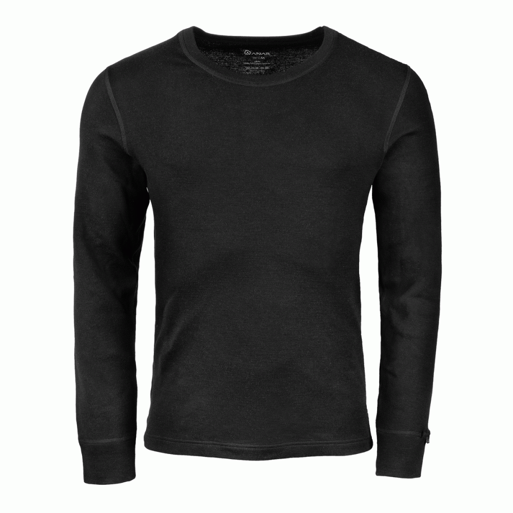 ANAR Herren Merinowolle-Unterhemd lang I Simply Outside