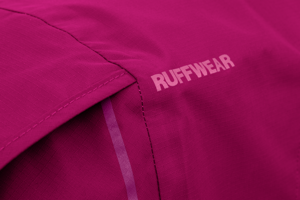 Ruffwear Sun Shower Regenmantel Hibiscus Pink_08