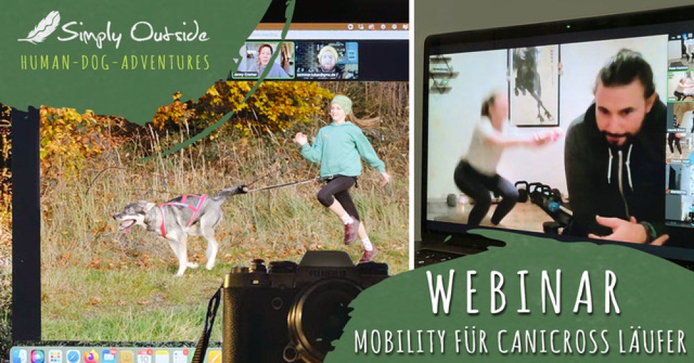 Live Webinar Kraftaufbau/Mobility für Canicross/Geländeläufer